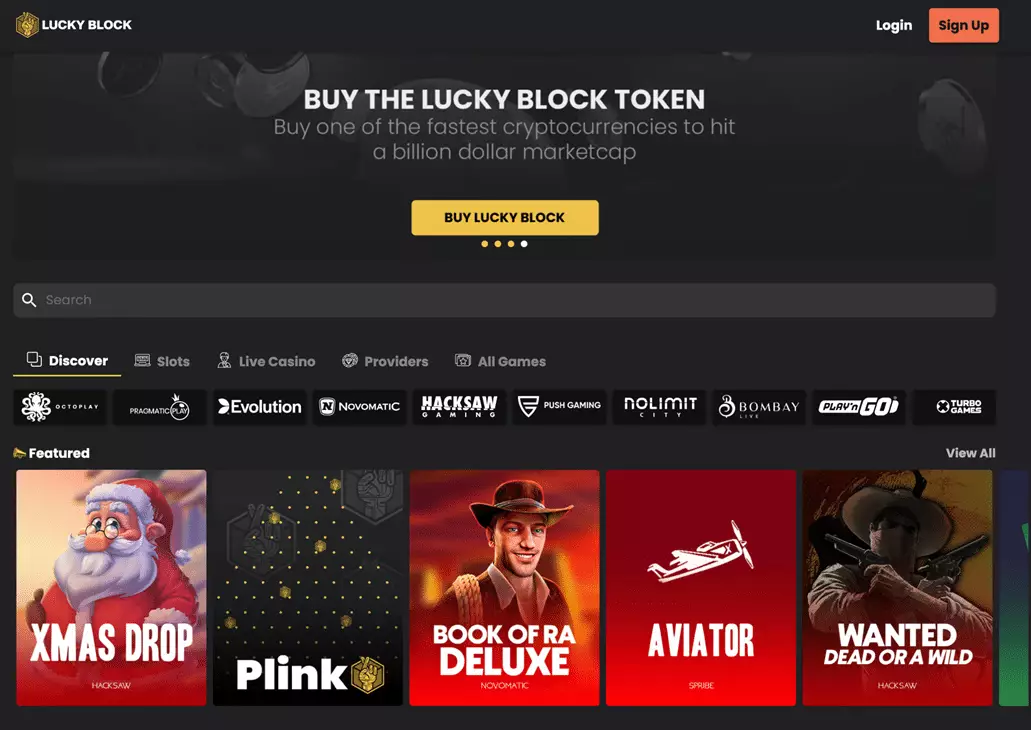 Lucky Block Casino Releases Updated Whitepaper with New Utility Features for $LBLOCK V2 Token